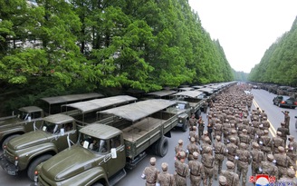 Triều Tiên huy động quân đội đối phó Covid-19