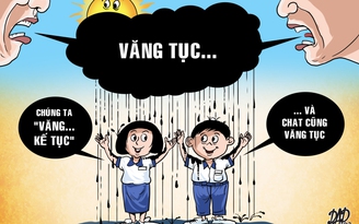 Học sinh nói tục, chửi thề kinh hoàng