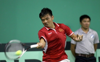 Lý Hoàng Nam tin khán giả nhà là động lực giúp anh vượt khó ở giải quần vợt Vietnam Open