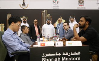 Lê Quang Liêm, Nguyễn Anh Khôi 5 ván bất bại ở giải cờ vua quốc tế UAE