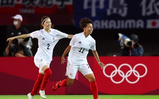 Kết quả bảng E bóng đá nữ Olympic: tuyển nữ Nhật Bản lách cửa hẹp vào tứ kết