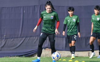 Tuyển nữ Thái Lan nín thở trước nguy cơ bị loại ở play-off Asian Cup nữ 2022