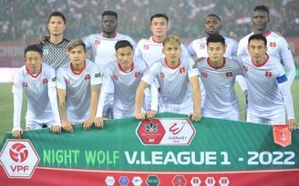 Bảng xếp hạng vòng 3 V-League 2022: Hải Phòng lên đỉnh, HAGL xuống nửa cuối