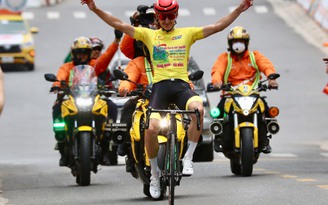 Tay đua người Nga đoạt áo vàng chung cuộc Cúp xe đạp truyền hình TP.HCM 2022