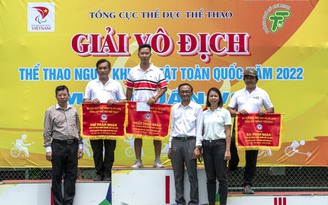 Sân chơi ý nghĩa giải quần vợt thể thao người khuyết tật toàn quốc