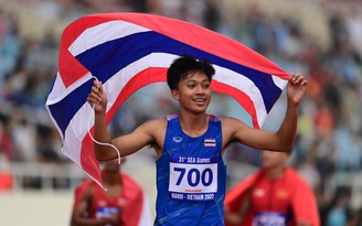 Thần đồng điền kinh Thái Lan 'gây sốc' khi vượt xa kỷ lục SEA Games 31