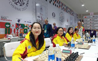 Hai kỳ thủ trẻ mang về chiến thắng cho cờ vua Việt Nam ở Olympiad
