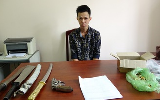 Tây Ninh: Bắt khẩn cấp hai nghi phạm đi đòi nợ bằng trái nổ tự chế
