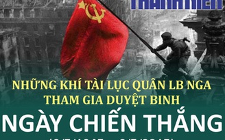 Infographic: Khí tài Lục quân Nga duyệt binh trên Quảng trường Đỏ (Phần 1)