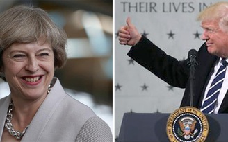 Bà Theresa May sẽ ‘xông đất’ Nhà Trắng