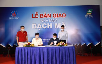 Viglacera chính thức nhận bàn giao nhà máy Bạch Mã Viglacera chính thức nhận bàn giao nhà máy Bạch Mã