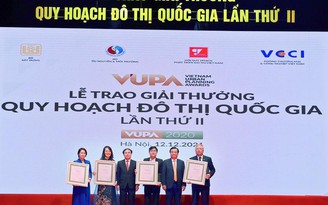 Vingroup liên tiếp được vinh danh với 5 giải thưởng Quy hoạch Đô thị Quốc gia VUPA