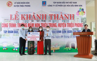 Dấu chân thiện nguyện của những người thợ lọc dầu BSR Dấu chân thiện nguyện của những người thợ lọc dầu BSR