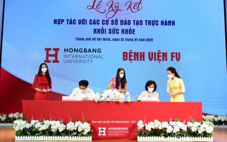 Bệnh viện FV đào tạo thực hành cho sinh viên ngành Y ĐH Quốc tế Hồng Bàng