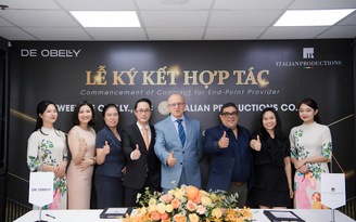 DE OBELLY hợp tác với các công ty lớn của châu Âu