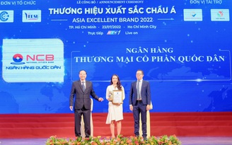 NCB vào Top 10 Thương hiệu xuất sắc châu Á