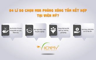 Hãy nâng cao chất lượng cuộc sống bằng phòng tắm xông hơi kết hợp