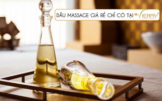 7 loại dầu nền massage chuyên dụng trong spa thư giãn