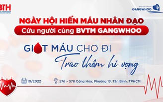 Ngày Hội Hiến Máu Nhân Đạo Cứu Người Cùng BVTM Gangwhoo