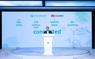 Huawei cam kết hỗ trợ 120 triệu người kết nối với thế giới kỹ thuật số