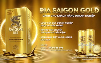 Bia Saigon lần đầu mang xe chở ‘vàng’ diễu hành khắp các phố Hà thành