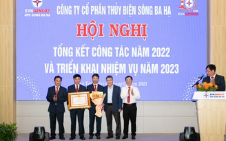 Thủy điện Sông Ba Hạ hoàn thành xuất sắc kế hoạch sản xuất năm 2022