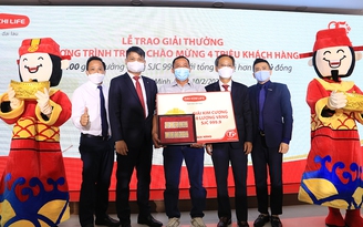 Dai-ichi Life Việt Nam trao giải thưởng chương trình tri ân Chào mừng 4 triệu khách hàng