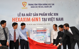 Vắc xin Hexaxim “6 trong 1” mới của Pháp đã có tại Việt Nam