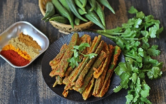 Biến tấu tempura đậu bắp kiểu Ấn tuyệt ngon