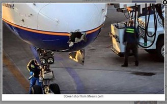 Máy bay bị sét đánh thủng mũi vẫn hoàn thành hành trình 6.000 km