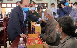 Thủ tướng Nguyễn Xuân Phúc thăm gia đình chính sách, hộ nghèo H.Quế Sơn, Quảng Nam