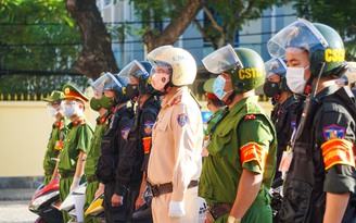 Đà Nẵng: Công an xuất quân làm nhiệm vụ 'chưa từng có tiền lệ'