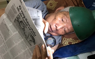 Cụ ông 100 tuổi, mê đọc Báo Thanh Niên đến khi mất