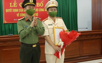 Phó giám đốc Công an Khánh Hòa giữ chức Phó giám đốc Công an Ninh Thuận