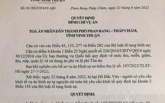 Vụ kiểm sát viên bị đánh ở Ninh Thuận: Đình chỉ vụ án