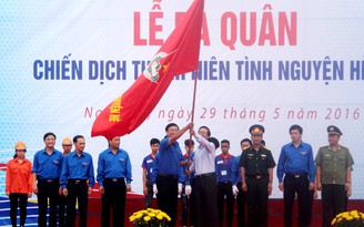 Ra quân chiến dịch hè tình nguyện 2016