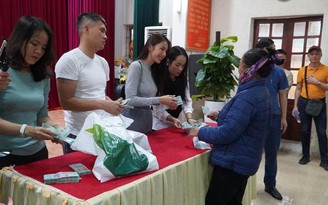 Bộ Công an đề nghị 2 huyện ở Nghệ An cung cấp tài liệu trao từ thiện của Thủy Tiên