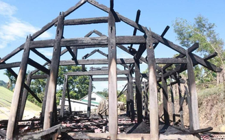 Cháy nhà ở Nghệ An, chồng tử vong, vợ sang nhà con trai nên thoát nạn