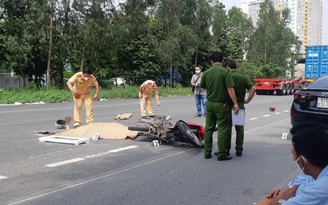 Tai nạn liên hoàn ở Thủ Đức, người đàn ông đi xe máy tử vong tại chỗ