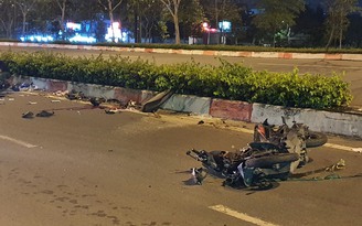 TP.HCM: 2 xe máy va chạm làm 1 người tử vong, 2 người bị thương