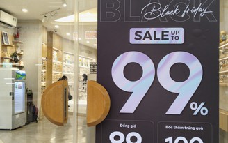 Black Friday năm 2022: Nhiều cửa hàng sale 'khủng', có nơi sale đến 111%