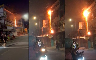 TP.HCM: Cháy cơ sở nha khoa gần sát quán karaoke trong đêm