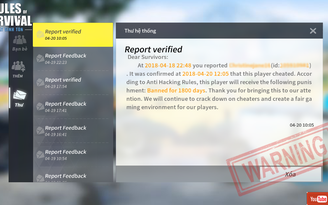 Rules Of Survival 'xử trảm' 700.000 tài khoản hack
