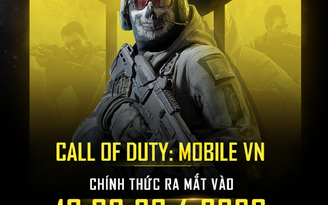 Call Of Duty: Mobile VN công bố ngày ra mắt chính thức