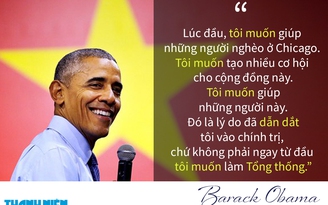 Ai giúp Tổng thống Obama viết diễn văn xúc động tại Việt Nam?
