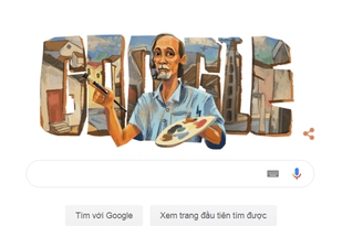 Google vinh danh hoạ sĩ Bùi Xuân Phái gắn liền với tranh phố Hà Nội