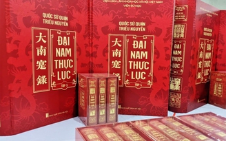 Tái bản bộ Đại Nam thực lục sau 60 năm