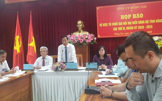 Bí thư Tỉnh ủy Đồng Nai Nguyễn Phú Cường được giới thiệu tái cử