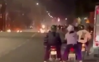 Đồng Nai: Hỗn chiến giữa 2 nhóm thanh niên, có bom xăng và tiếng nổ