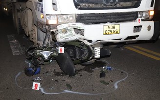 Lâm Đồng: Tai nạn giữa xe container và xe máy khiến một người tử vong
